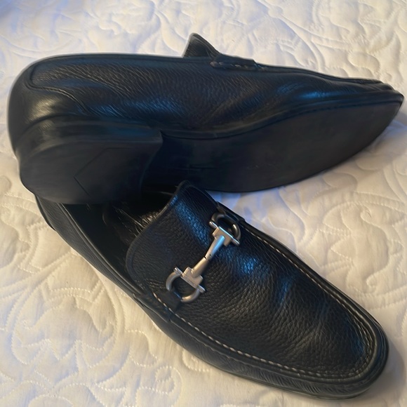 Salvatore Ferragomo Leather Dress Loafers. Size 10.5 - Picture 5 of 7